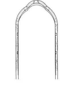 Relaxdays Arche à Rosiers Support De Plantes Grimpantes H X L X P 255 X 137 X 39 Cm Jardin Terrasse Petits Oiseaux Fer époxy, Noir 9 Relaxdays Arche à Rosiers Support De Plantes Grimpantes H X L X P 255 X 137 X 39 Cm Jardin Terrasse Petits Oiseaux Fer époxy, Noir -Accessoire de culture Soldes Boutique 10366723 3