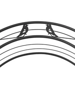 Relaxdays Arche à Rosiers Support De Plantes Grimpantes H X L X P 255 X 137 X 39 Cm Jardin Terrasse Petits Oiseaux Fer époxy, Noir 10 Relaxdays Arche à Rosiers Support De Plantes Grimpantes H X L X P 255 X 137 X 39 Cm Jardin Terrasse Petits Oiseaux Fer époxy, Noir -Accessoire de culture Soldes Boutique 10366723 4