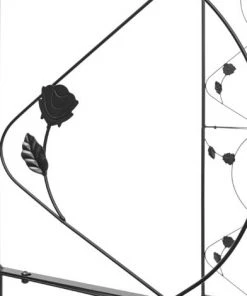 Relaxdays Arche à Rosiers Support De Plantes Grimpantes H X L X P 255 X 137 X 39 Cm Jardin Terrasse Petits Oiseaux Fer époxy, Noir 11 Relaxdays Arche à Rosiers Support De Plantes Grimpantes H X L X P 255 X 137 X 39 Cm Jardin Terrasse Petits Oiseaux Fer époxy, Noir -Accessoire de culture Soldes Boutique 10366723 5