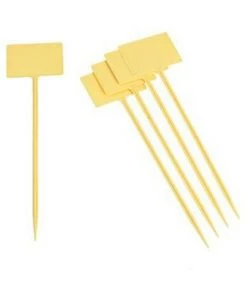 NATURE Etiquettes En Plastique à Piquer