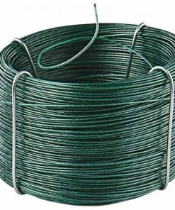 COGEX Rouleau De Fil De Fer Plastifié 50 Mètres - Vert