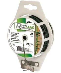 HELIOTRADE Lien Plastique Armé Avec Devidoir Pour Attache Tuteur Plante Potager 1 Mm X 25 M -Accessoire de culture Soldes Boutique 11266666 3