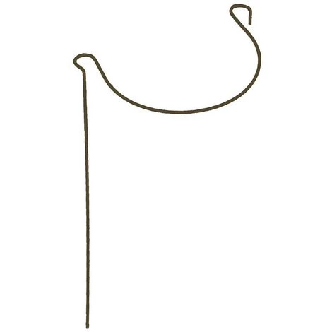 HARROD HORTICULTURAL Support à Plantes Courbé En Acier (lot De 6) Vert - Vert 4 HARROD HORTICULTURAL Support à Plantes Courbé En Acier (lot De 6) Vert - Vert – Image 2