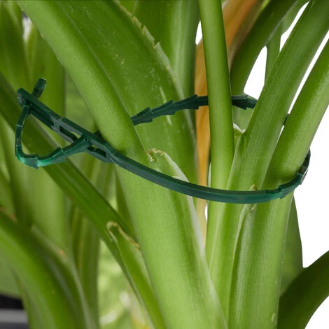 Relaxdays Set D’attache Plantes Set De 110 Pièces. Clips Stables, Fils Fournis Le Cutter, Tuteur Roses, Tomates, Vert 6 Relaxdays Set D’attache Plantes Set De 110 Pièces. Clips Stables, Fils Fournis Le Cutter, Tuteur Roses, Tomates, Vert – Image 4