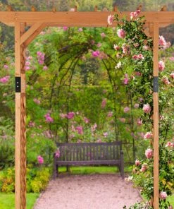 Relaxdays Arche De Rosiers En Bois XXL, Gros Pergola Jardin Bois, Tuteur Jardin Résistant, Large 230X162X79cm, Orange 10 Relaxdays Arche De Rosiers En Bois XXL, Gros Pergola Jardin Bois, Tuteur Jardin Résistant, Large 230X162X79cm, Orange -Accessoire de culture Soldes Boutique 13973980 4