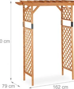 Relaxdays Arche De Rosiers En Bois XXL, Gros Pergola Jardin Bois, Tuteur Jardin Résistant, Large 230X162X79cm, Orange 11 Relaxdays Arche De Rosiers En Bois XXL, Gros Pergola Jardin Bois, Tuteur Jardin Résistant, Large 230X162X79cm, Orange -Accessoire de culture Soldes Boutique 13973980 5