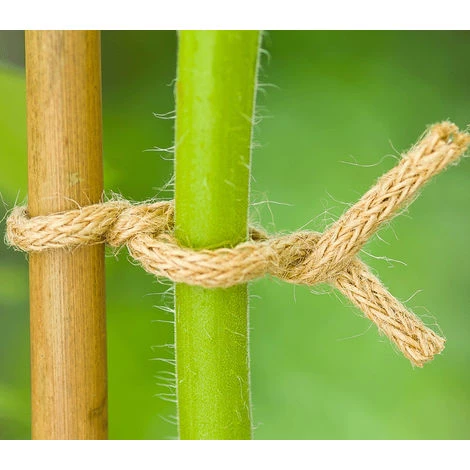 DIRECT FILET Lien De Tuteurage Souple Métal Et Jute | 5 Mètres - Naturel 3 DIRECT FILET Lien De Tuteurage Souple Métal Et Jute | 5 Mètres - Naturel