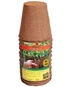 Pots Ronds Biodégradables - 11 Cm - 10 Pièces - Romberg