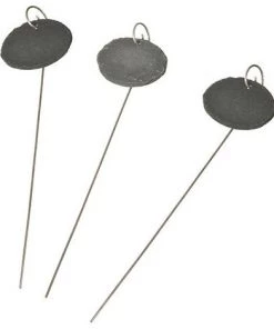 NATURE Lot De 3 étiquettes Pour Plantes En Ardoise