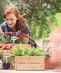 Relaxdays étiquettes à Planter En Lot De 100, à Inscrire, Parterre Et Pousses, H X L 14,5x5,5 Cm, Plastique, Blanc -Accessoire de culture Soldes Boutique 19215471 4