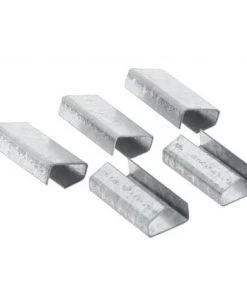 CORDERIE MESNARD Chapes Ouvertes Pour Feuillard Polypropylène, Largeur 13 Mm, Boîte De 2000 Pièces