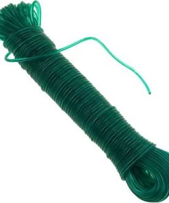 PrimeMatik - Corde à Linge PVC Avec âme En Fil 30 M X 3 Mm Vert -Accessoire de culture Soldes Boutique 19334017 5