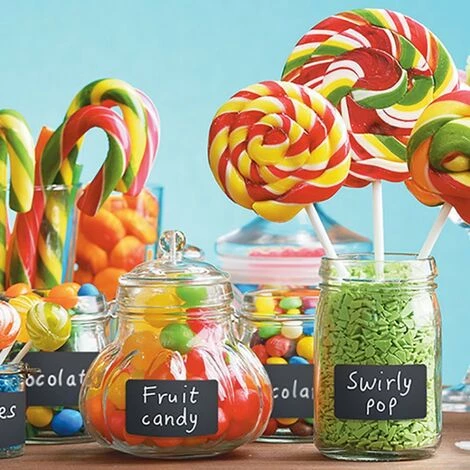 SECURIT Lot De 8 étiquettes Ardoises Adhésives - Forme Rectangle - 0.004 - Noir 5 SECURIT Lot De 8 étiquettes Ardoises Adhésives - Forme Rectangle - 0.004 - Noir – Image 3