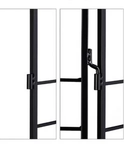 Relaxdays Treillis De Jardin, Métal, Lot De 3, à Planter, Tuteur Pour Plantes Grimpantes, 122 X 30,5 Cm, Jardin, Noir -Accessoire de culture Soldes Boutique 20045329 4