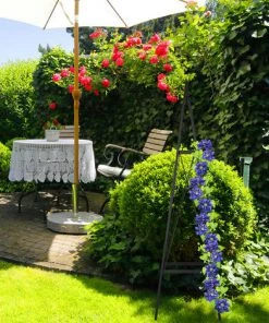 Relaxdays Tuteur Rosier Grimpant, Carré, Autonome, Vignes, Jardin, Résistant Aux Intempéries, Fer, Hauteur: 132 Cm, Noir -Accessoire de culture Soldes Boutique 20085568 4