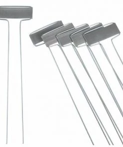 AUTRES Etiquettes En T Zinc + Marqueur - 26 Cm - 6 X