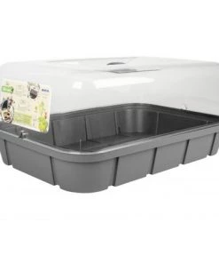 EDA Mini Serre De Culture Taille L - 15,7 L - Gris Anthracite