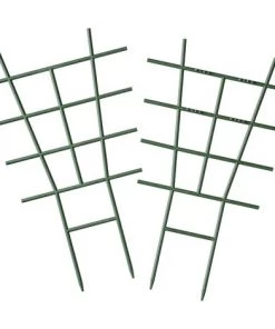 NATURE Tuteur Échelle Vert Emboîtable Pour Plantes Grimpantes - 37 X 23 Cm - 2 X