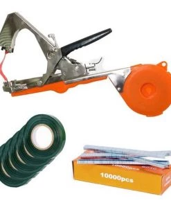 Set Pince à Lier + 10000 Agrafes + 5 Rouleaux Rubans FUXTEC FX-BZ30