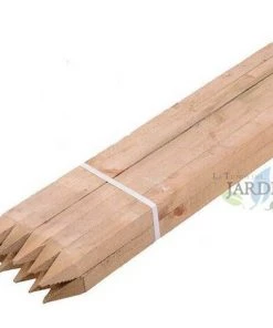 SUINGA Poteau De Garde En Bois 180 Cm, Diamètre 3 Cm. -Accessoire de culture Soldes Boutique 27211982 4