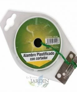 SUINGA Fil Plastifié Vert 100 Mètres
