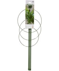 NATURE Anneaux De Soutien Acier Galvanisé Plastifié Vert Pour Plantes À Massifs H60cmxØ7mm -Accessoire de culture Soldes Boutique 27544212 4