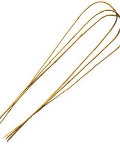 Tuteur Bambou Naturel Arceau H120cmxØ12-14mm 3 X