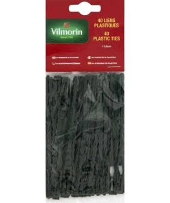 VILMORIN Lien Plastique - 23cm - Sachet De 40 Liens