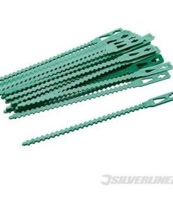 SILVERLINE Attaches Réglables Pour Plantes, 30 Pcs, 135 Mm, 135 Mm