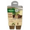 Vilmorin - 24 Godets Coco Carres 8cm