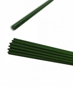 JARDIBRICODECO Tuteur En Plastique Pour Plantes. Couleur Vert ø1,1x180cm