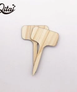 ABCRITAL En Gros Étiquettes De Jardin Bambou Plantes T-Type Balises Marqueurs Pots De Pépinière Décoration De Jardin Bac À Semis Marque Outils -Accessoire de culture Soldes Boutique 32149818 3