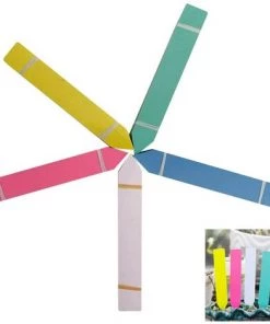 LangRay 500 Pcs Multicolor Plastique étanche Graines De Plantes étiquettes Marqueurs Piquets Pot Réutilisable étiquettes Pour Plante Chambre D'enfant Piquet De Jardin -Accessoire de culture Soldes Boutique 33189712 4