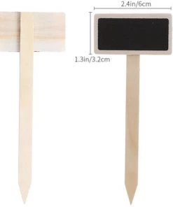 BETTERLIFE Étiquettes Potager, Mini Tableau En Bois Étiquettes Pour Plantes Pour Pot De Fleur Graine En Pot Herbes Légumes 40Pcs 9 BETTERLIFE Étiquettes Potager, Mini Tableau En Bois Étiquettes Pour Plantes Pour Pot De Fleur Graine En Pot Herbes Légumes 40Pcs -Accessoire de culture Soldes Boutique 33436163 3
