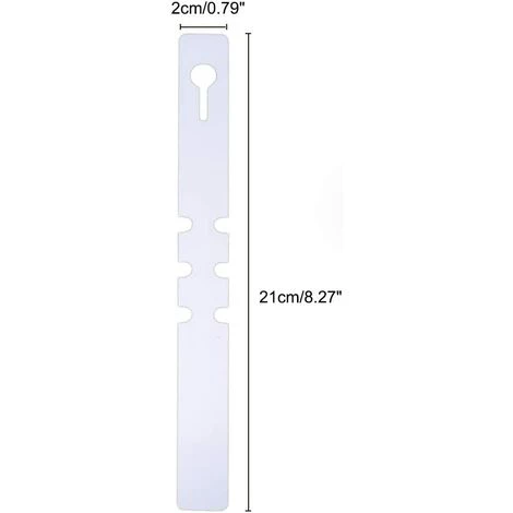 BETTERLIFE 200 Étiquettes En Plastique Blanches Pour Plantes Et Arbres Pour Accrocher 2 X 20 Cm Avec Grande Surface D'écriture Blanc 4 BETTERLIFE 200 Étiquettes En Plastique Blanches Pour Plantes Et Arbres Pour Accrocher 2 X 20 Cm Avec Grande Surface D'écriture Blanc – Image 2