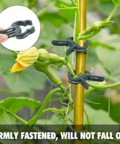 BETTERLIFE 80PCS Clips De Support Réglable Pour Plantes Caches De Tuteurs De Jardin Structure De Support Attache Pour Jardin, Vigne, Légumes, Tomates(40 Grands Clips Et 40 Petits Clips) -Accessoire de culture Soldes Boutique 33436179 4