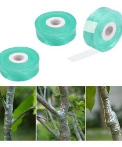 BETTERLIFE Greffage Ruban, 3 Pièces 100M Rubans De Greffage, Pepiniere Greffage Ruban Etirable Auto Adhesive Biodegradables, Greffe Ruban Adhésif Sans Danger Et Respectueux De L'environnement (Vert)