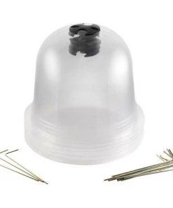 TERRE JARDIN Cloches à Salades Plastique - Lot De 6