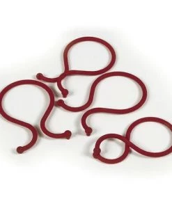 Nortene 25 Clips Spécial Tomates - Rouge - 6,2cm