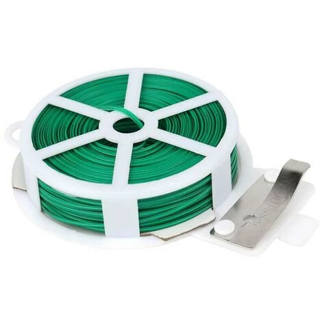 LONGZIMING Fil De Liaison 30M Fil De Jardin Fil Vert Fil De Fleur Fil D'enroulement Fil De Plante 7 LONGZIMING Fil De Liaison 30M Fil De Jardin Fil Vert Fil De Fleur Fil D'enroulement Fil De Plante – Image 5