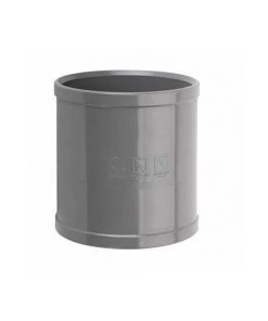 Plantawa Manchon Union En PVC Pour Tuyaux Ø125 Gris Évacuation Haute Qualité Résistant Cepex