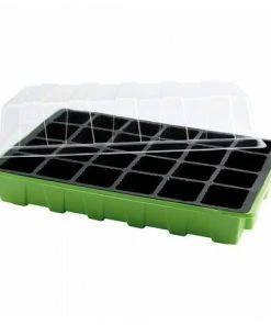 SATURNIA Germinazione Del Letto Di Invernadero 24 Scomparti Con Set Di Vassoi Antigoccia Di 3 Pezzi Piantagione / Germinazione Delle Pian -Accessoire de culture Soldes Boutique 36525618 3