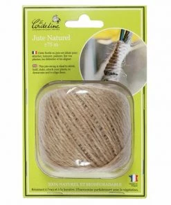 Centrale Brico Pelote 100g En Jute LA CORDELINE, Diam.2 Mm, L.75 M -Accessoire de culture Soldes Boutique 36526298 3