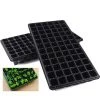 BEARSU Paquet De 10 Kits De Démarrage De Semences, 72 Plateaux De Semis De Cellules Plateau En Plastique De Germination De Jardinage Pots De Pépinière Kit De Culture De Mini Propagateur De Plantes Plateau De Prise Plateaux De Démarrage Pour La Germination Des Se -Accessoire de culture Soldes Boutique 36578982 1