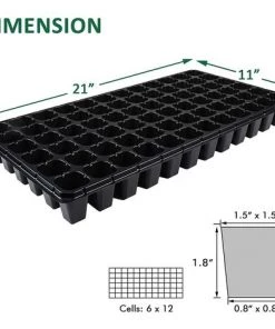 BEARSU Paquet De 10 Kits De Démarrage De Semences, 72 Plateaux De Semis De Cellules Plateau En Plastique De Germination De Jardinage Pots De Pépinière Kit De Culture De Mini Propagateur De Plantes Plateau De Prise Plateaux De Démarrage Pour La Germination Des Se 9 BEARSU Paquet De 10 Kits De Démarrage De Semences, 72 Plateaux De Semis De Cellules Plateau En Plastique De Germination De Jardinage Pots De Pépinière Kit De Culture De Mini Propagateur De Plantes Plateau De Prise Plateaux De Démarrage Pour La Germination Des Se -Accessoire de culture Soldes Boutique 36578982 3