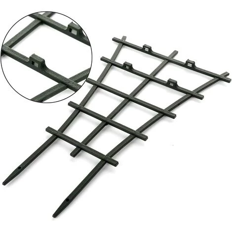 BETTERLIFE Soutien Aux Plantes D'escalade, 12 Pcs Plantez Le Support En Plastique Superposé En Plastique, Tige De Jardin Escalade TRLLIS DIY Outils Pour Cour 6 BETTERLIFE Soutien Aux Plantes D'escalade, 12 Pcs Plantez Le Support En Plastique Superposé En Plastique, Tige De Jardin Escalade TRLLIS DIY Outils Pour Cour – Image 4