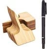 TANABATA 30 Pcs Bambou Plante Étiquettes De Plantes En Bambou D'étiquette En Bois Marqueurs De Type T Pour Jardin Plantes En Pot Accessoires À Effet De Serre - 10 X 6 Cm -Accessoire de culture Soldes Boutique 41475041 1