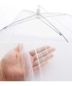 TANABATA 5pcs Cloche Alimentaire Pliable En Maille Housse Couverture De Nourriture à Pop-up Anti-Mouches Moustiques Pique-Nique-43cm -Accessoire de culture Soldes Boutique 42485240 5