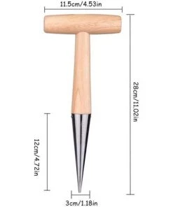 Jardinage Poinçonnant Trou Perforateur Et Semoir Fertilisant Outil De Jardinage Perforateur Fontainebleau Pour La Plantation à Domicile Poinçonnage Du Sol -Accessoire de culture Soldes Boutique 42713817 4