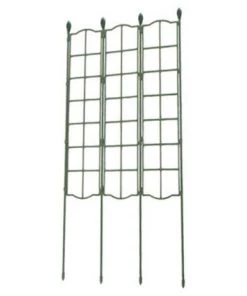 HAPPYSHOPPING Les Plantes Grimpantes En Treillis De Jardin Prennent En Charge Les Grilles Flexibles D'assemblage De Panneaux De Cloture Pour Les Plantes En Pot De Jardin, Les Legumes Et Les Fleurs, Modele: Vert